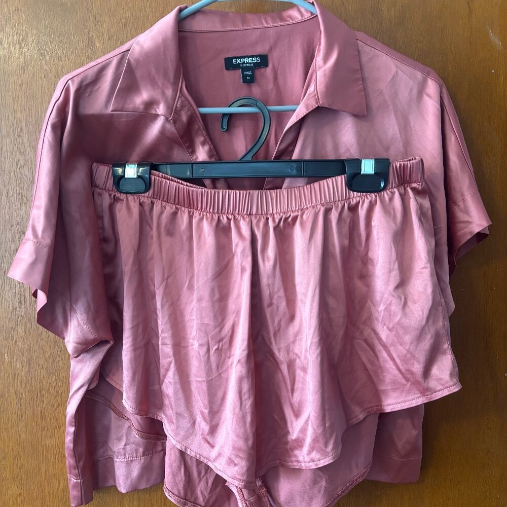 Express Satin Sleep Set, Womens M
